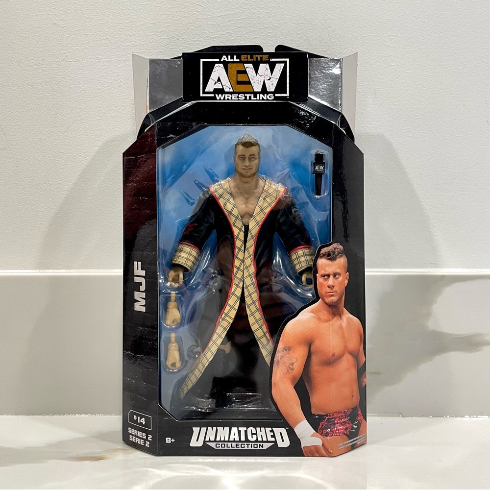 NEW AEW All Elite Wrestling Unmatched Collection #14 MJF Action Figure